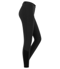 E.L.T Micro Ladies Knee Silicone Riding Breeches #colour_black