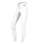E.L.T Ladies Hella High Waist Silicone Breeches #colour_white
