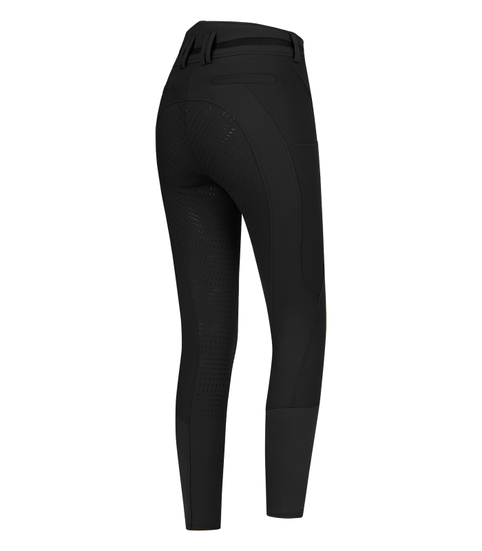 E.L.T Ladies Maja Glam Curved High Waist Breeches #colour_black