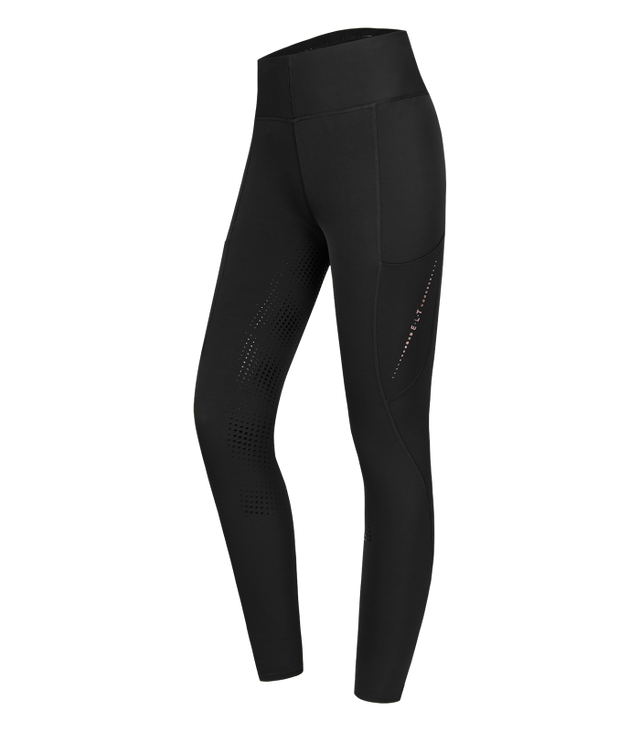 E.L.T Milla Child Thermal Riding Leggings #colour_black