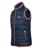 E.L.T Lucky Lou Children's Quilted Vest #colour_night-blue