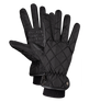 E.L.T Adult Diamond Winter Riding Glove #colour_black