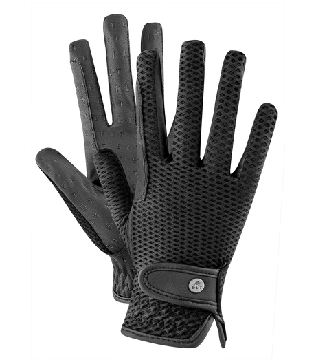 E.L.T Adult Nantes Riding Glove #colour_black