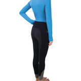 Hy Sport Active Riding Tights #colour_midnight-navy-pencil-point-grey