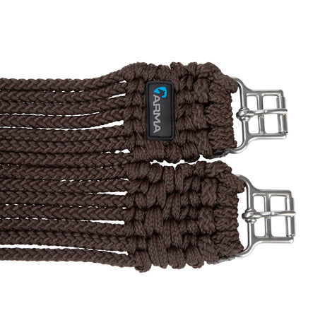 Shires ARMA Braided Girth #colour_brown