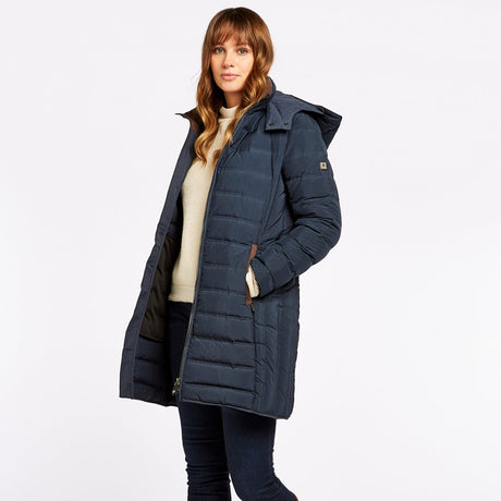 Dubarry Womens Ballybrophy Quilted Jacket #colour_navy