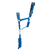 Hy Sport Active Head Collar & Lead Rope #colour_jewel-blue