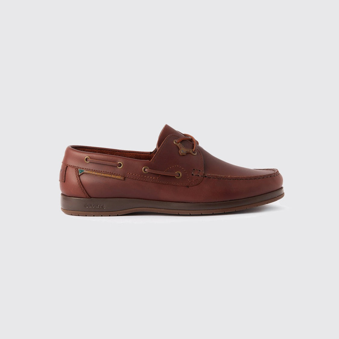 Dubarry Mens Sailmaker X LT Deck Shoe #Colour_mahogany