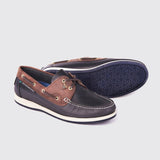 Dubarry Mens Sailmaker X LT Deck Shoe #Colour_navy-brown