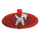 Waldhausen Children Horse Body Brush #colour_red