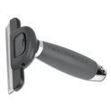 Waldhausen Deshedding Comb with Gel Handle, L #colour_black