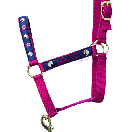 Little Rider Riding Star Collection Head Collar & Lead Rope Set