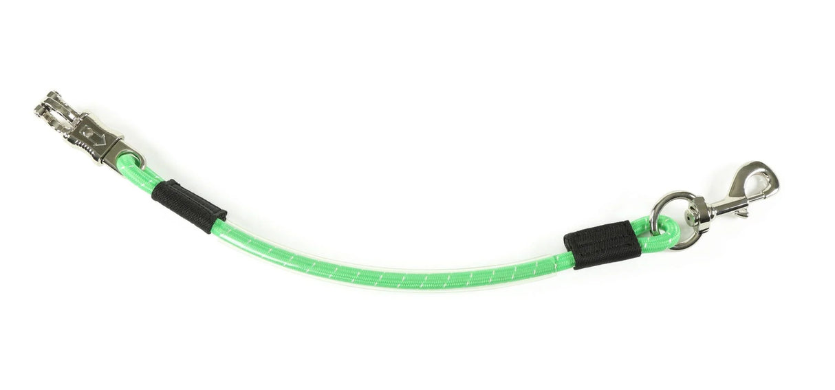 Shires Heavy Duty Bungee Trailer Tie #colour_green