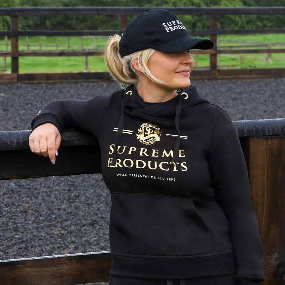 Supreme Products Active Show Rider Hoodie Black Gold 2XS