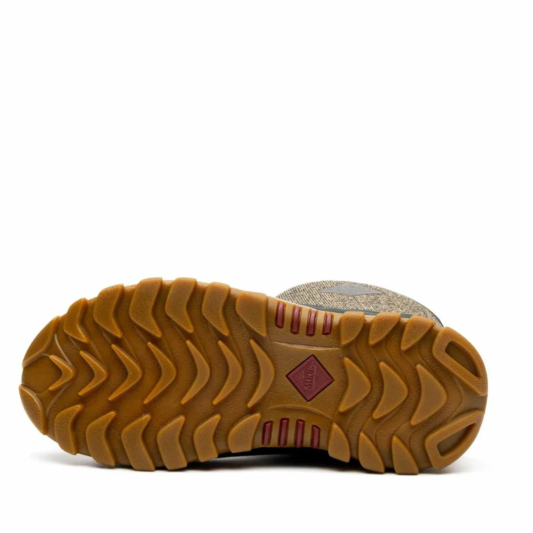 Muck Boots Women Arctic Sport II Mid Wellington #colour_olive-herringbone