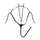 Waldhausen X-Line Breastplate with Long Bridge #colour_brown