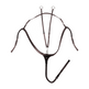 Waldhausen X-Line Breastplate with Long Bridge #colour_brown