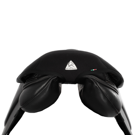 Acavallo Ortho-Coccyx Seat Saver Jumping Classic Gel-In Dri-Lex 20mm "Offer" #colour_black
