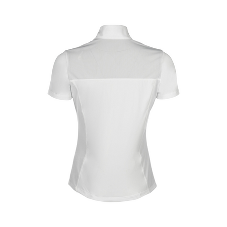 HKM Ladies Short Sleeve Competition Shirt -Skadi- #colour_white