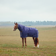 Weatherbeeta Comfitec Tyro 220G Combo Neck Turnout #colour_navy-charcoal