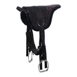 HKM Riding Pad -Funny Horses- #colour_black