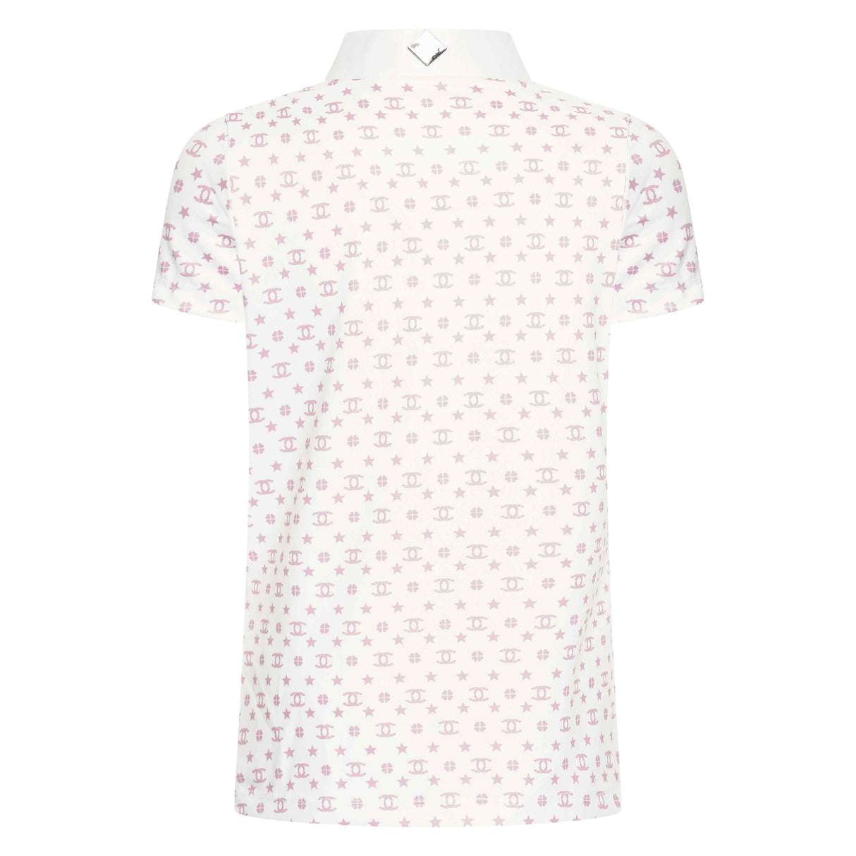 Imperial Riding Children's Roxy Tech Top #Colour_white-pink