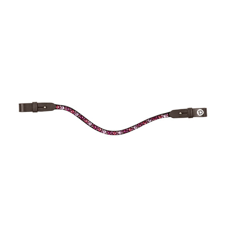 Dublin Ombre Diamante Leather Bridle Browband