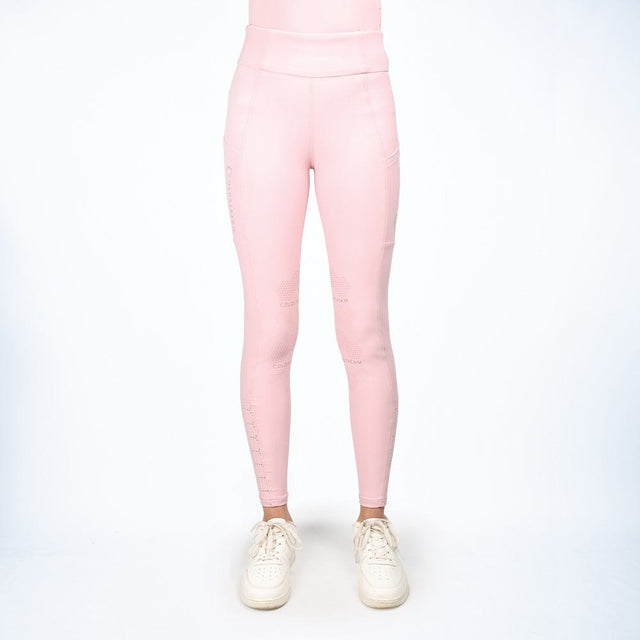 Coldstream Cranshaws Ladies Riding Tights #colour_blush-pink