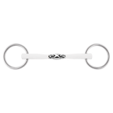 Nathe Bradoon 15 mm Double Jointed Thermoplastic Horse Bit