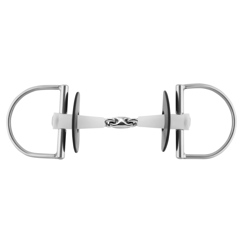 Nathe D-Ring 18mm Double Jointed Snaffle