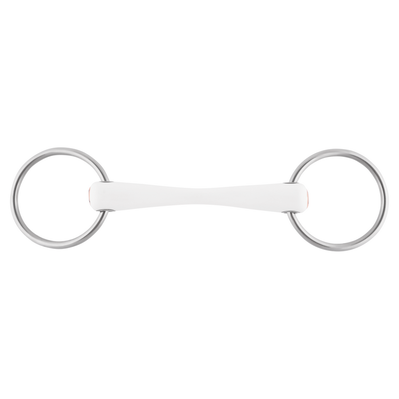 Nathe Standard Snaffle 20mm With Flexible Mullen Mouth 70mm Ring