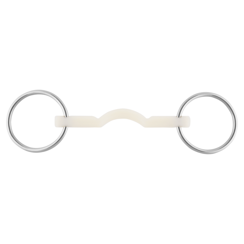 Nathe Mullen Mouth Bit 15mm Hard, With Tongue Clearance