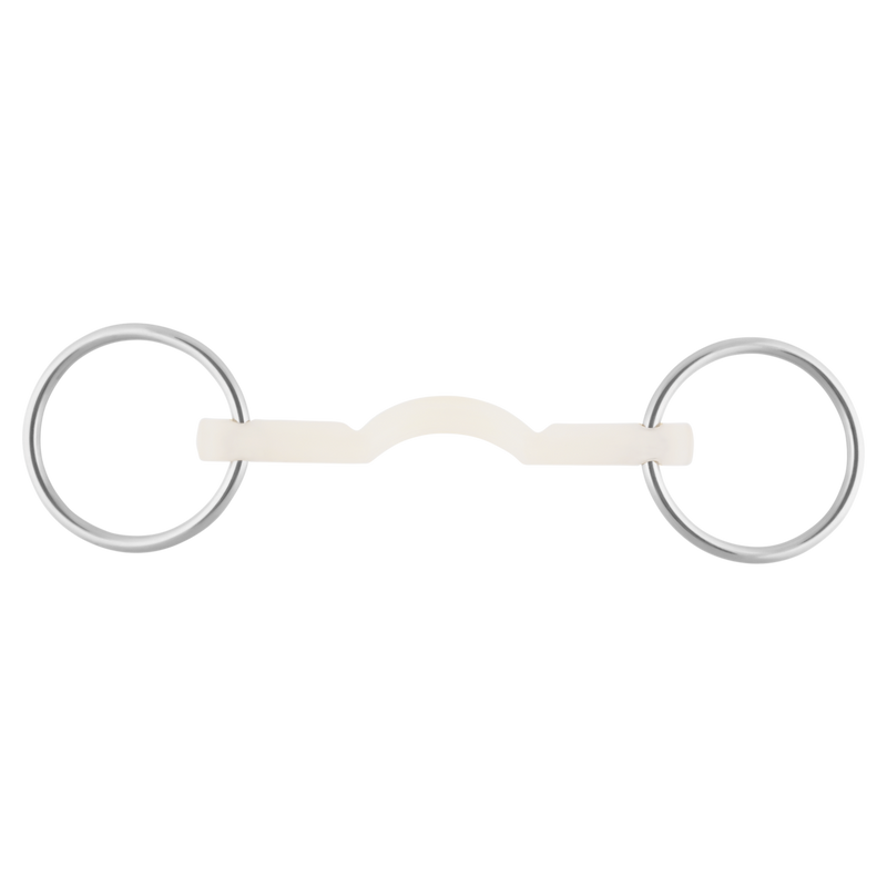 Nathe Mullen Mouth Bit 15mm Soft, With Tongue Clearance