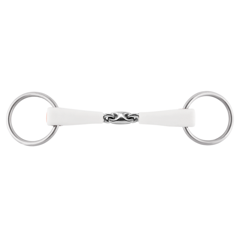 Nathe 20mm Loose Ring Snaffle Double Jointed With 55mm Ring