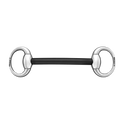 Sprenger 16mm Hard Carbon Mullen Mouth Snaffle With Stainless Steel Eggbutt Horse Bit
