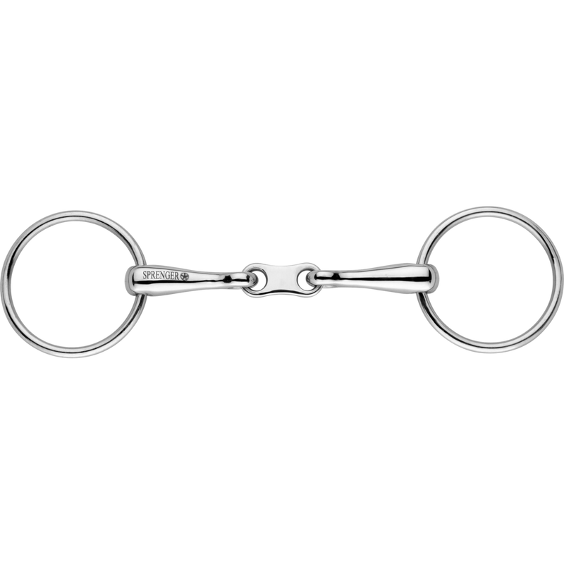 Sprenger French Link Snaffle 16mm Loose Ring Horse Bit