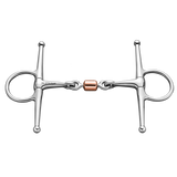 Sprenger Fulmer Bit With Roller 14mm Double Jointed Snaffle