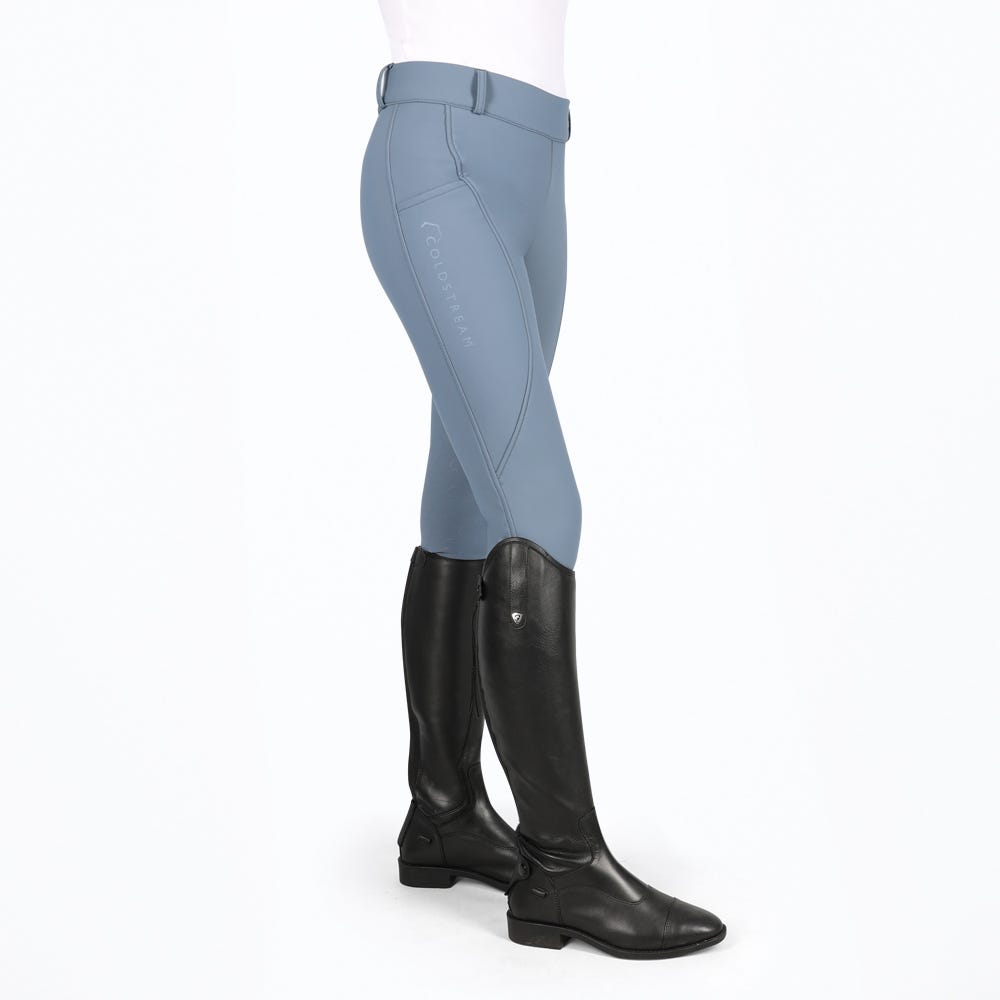 Coldstream Balmore Ladies Thermal Riding Tights #colour_blue