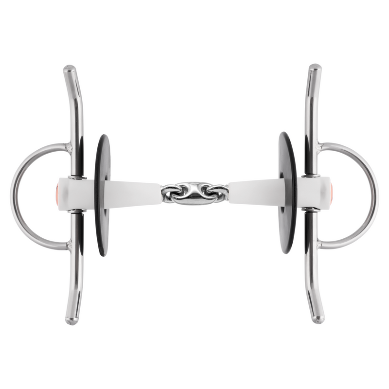 Nathe 18mm Double Jointed Full Cheek Snaffle