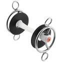 Nathe 3-Ring Bit 20mm With Sliding Cheek And Flexible Mullen Mouth