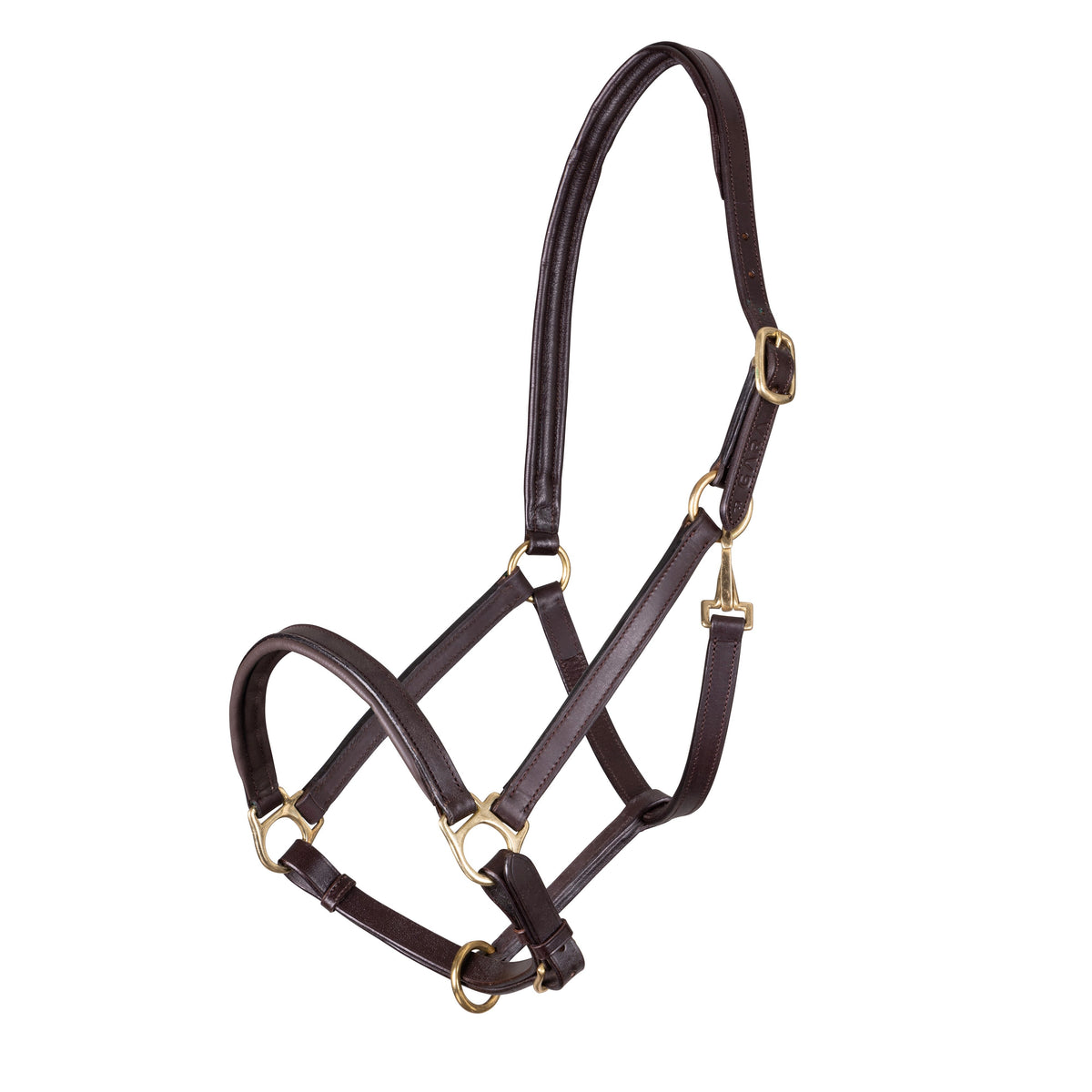 Shires Velociti GARA Ragley Lined Leather Headcollar