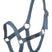 HKM Head Collar for Mini-Shetty #colour_smokey-blue