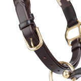Licol polo en cuir Shires Velociti GARA
