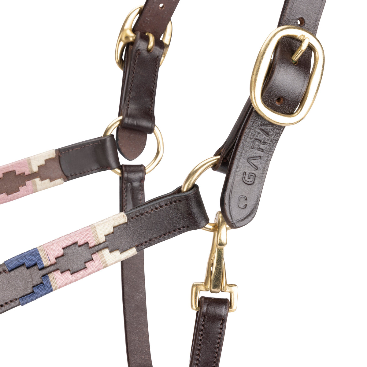 Licol polo en cuir Shires Velociti GARA
