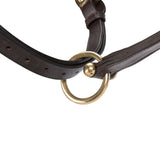 Licol polo en cuir Shires Velociti GARA