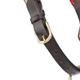 Licol polo en cuir Shires Velociti GARA