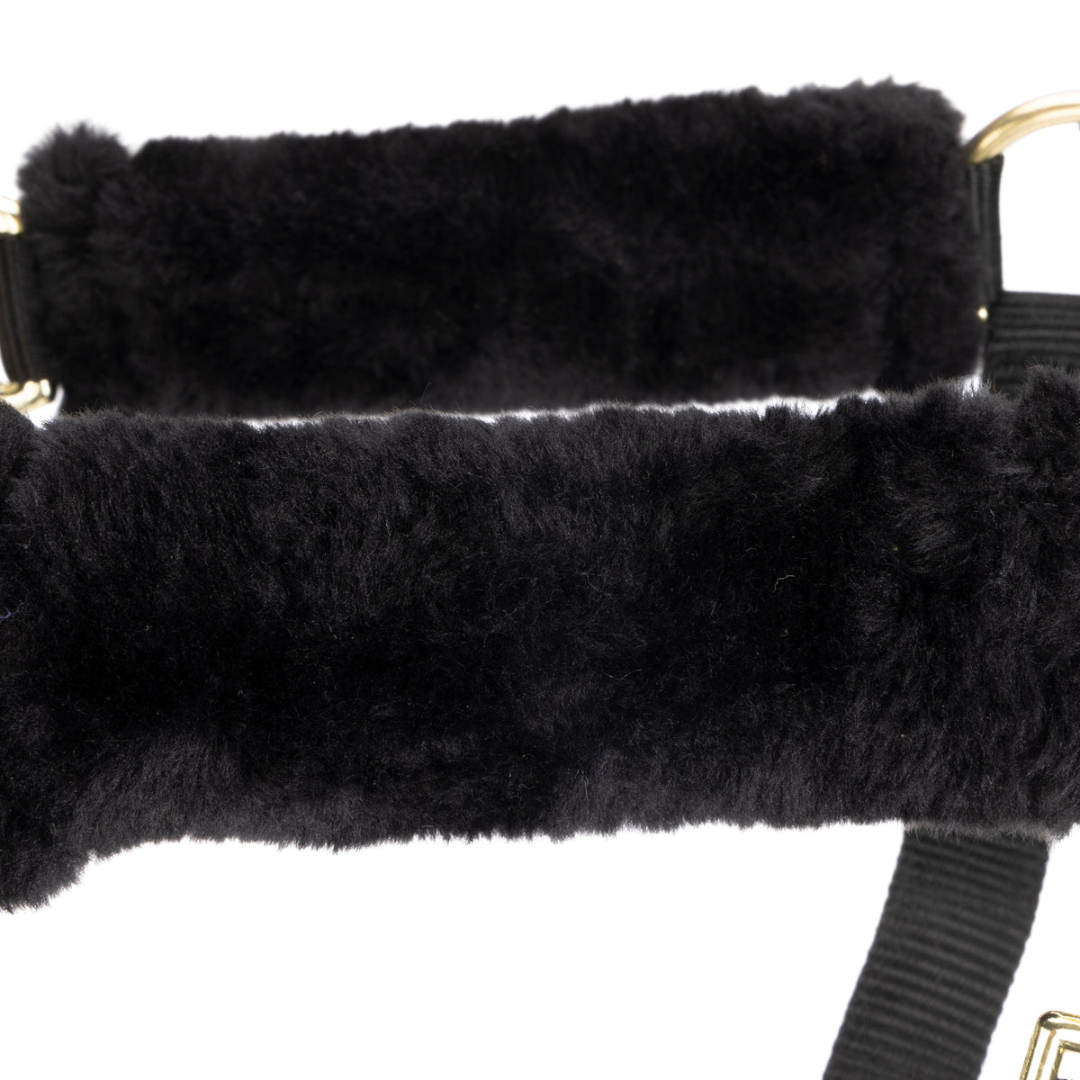 Shires ARMA Faux Fur Headcollar & Lead Rope