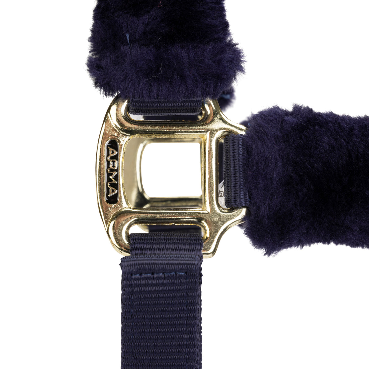 Shires ARMA Faux Fur Headcollar & Lead Rope