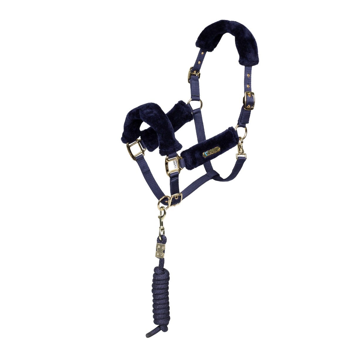 Shires ARMA Faux Fur Headcollar & Lead Rope