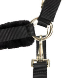 Shires ARMA Faux Fur Logo Headcollar & Lead Rope